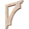 Ekena Millwork Westlake Slat Smooth Bracket, Douglas Fir, 3 1/2"W x 32"D x 36"H BKT04X32X36WTL06SDF - alternate 1